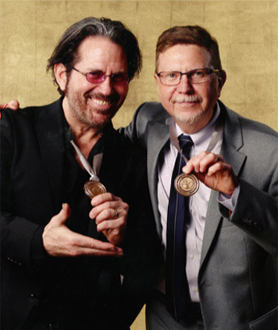Kip Winger & Paul Blakemore at the 2017 Grammys